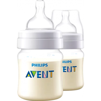 Бутылочка для кормления PHILIPS AVENT ANTI-COLIC 125мл с 0 месяцев 2шт SCY100/02