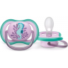 Пустышка PHILIPS AVENT UTRA AIR с футляром для хранения и стерилизации 6-18месяцев 1шт SCF086/06