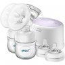 Молокоотсос PHILIPS AVENT двойной электронный +2бутылочки 125мл+2соски+сумка SCF334/31