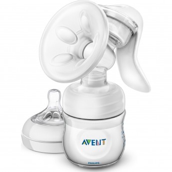 Ручной молокоотсос с бутылочкой PHILIPS AVENT NATURAL SCF330/20