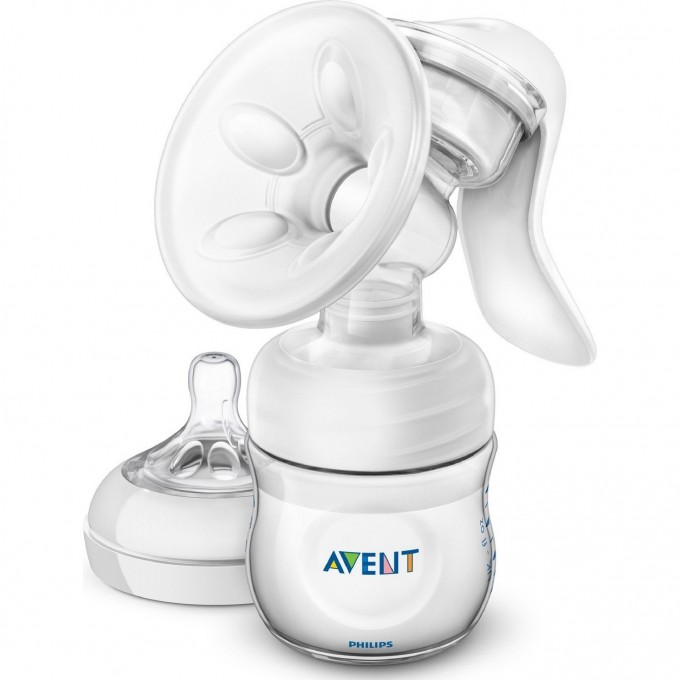 Ручной молокоотсос с бутылочкой PHILIPS AVENT NATURAL SCF330/20 86820